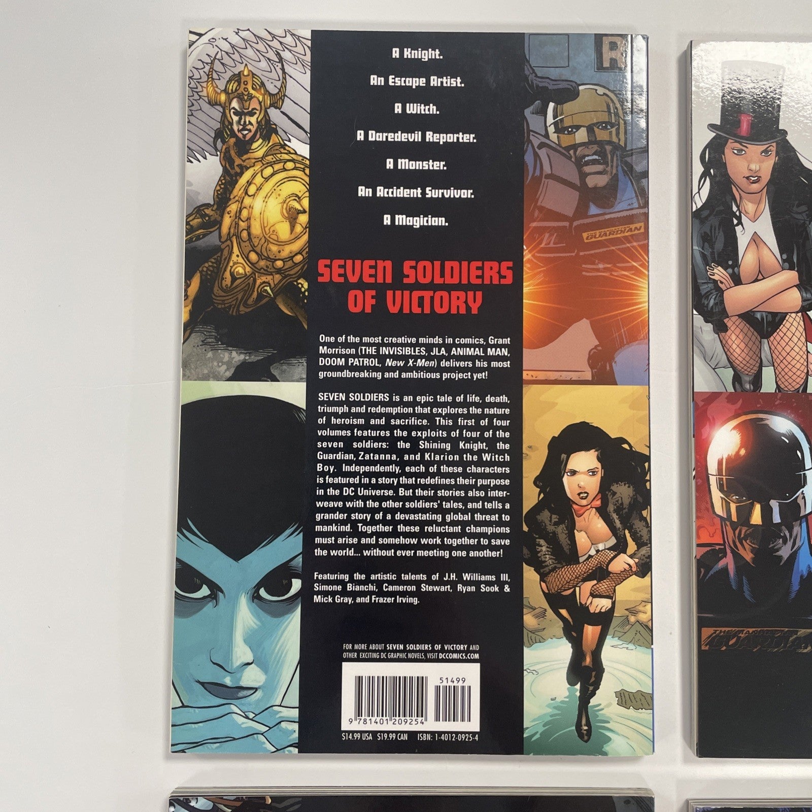 Seven Soldiers of Victory Vol. 1-4 2006 Complete Set7