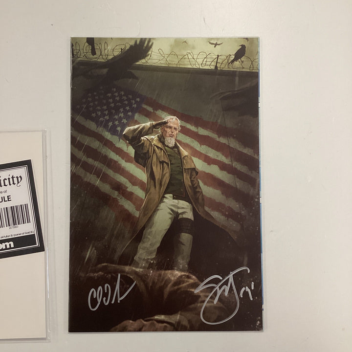 Undiscovered Country #1 2019 Midtown Virgin Variant Signed By Soule & Snyder0