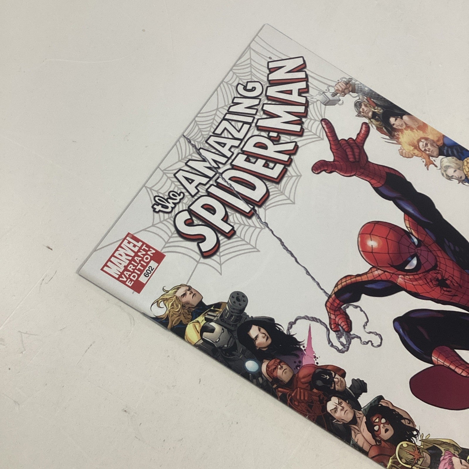Amazing Spider-man #602 2009 VF/NM Mckone 70th Anniversary Variant5