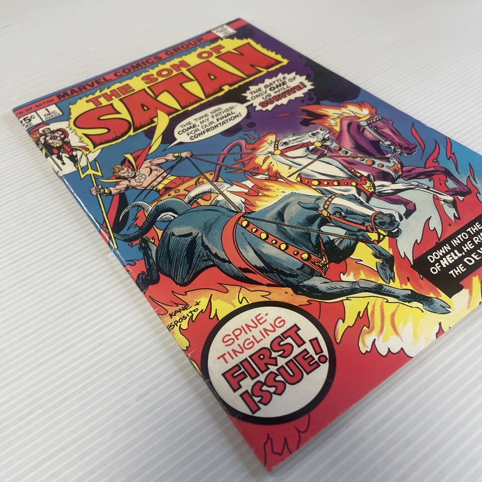 The Son of Satan #1 1975 FN3
