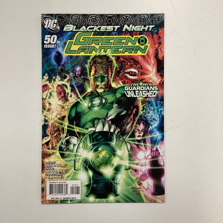 Green Lantern #50 2010 NM 1:25 Jim Lee Variant0