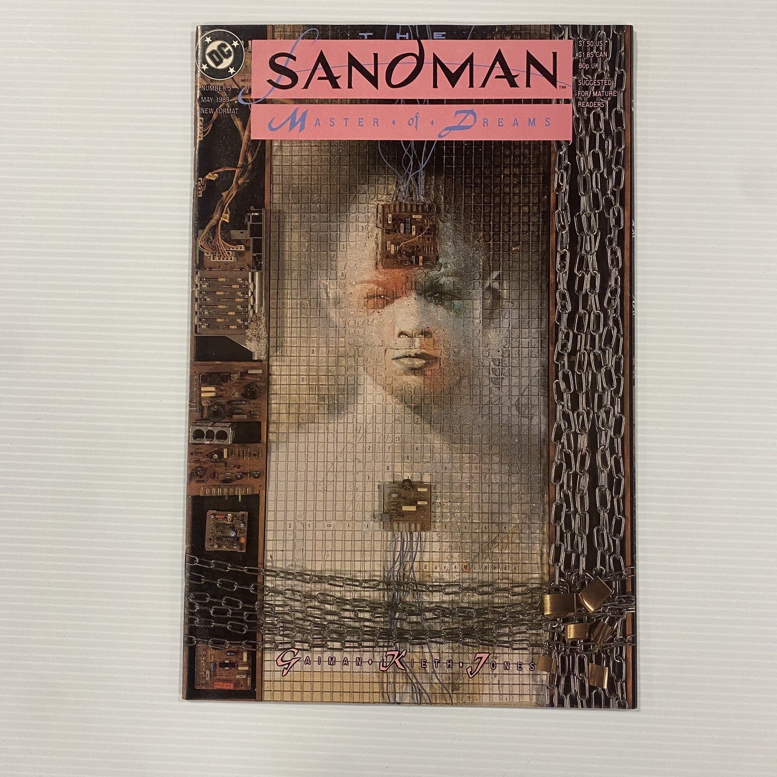 DC Sandman #5 1989 VF+ 1st Print Neil Gaiman 1st App. Merv Pumpkinhead0