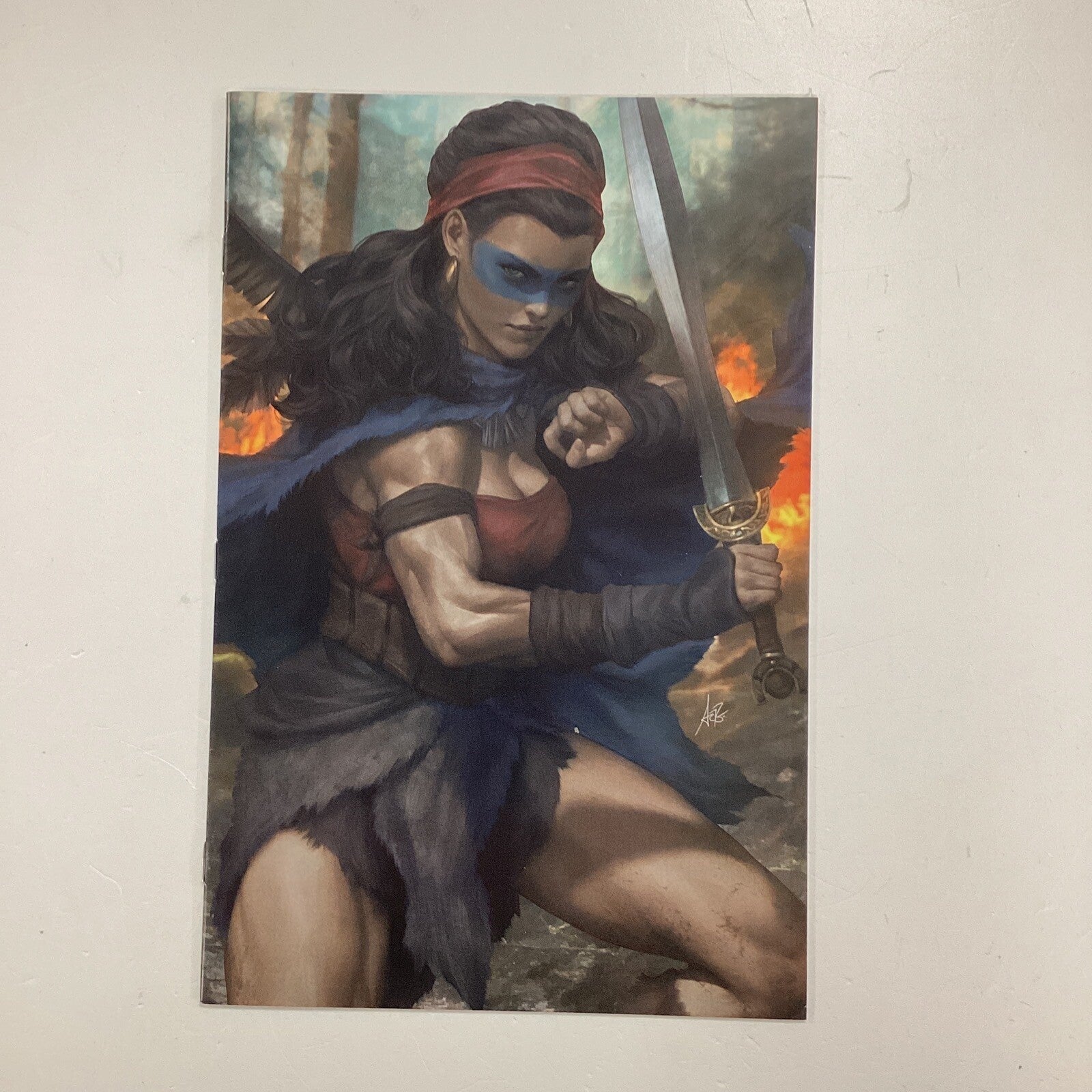 Conan Barbarian #1 2023 NM Artgerm Virgin Variant Limited To 800 Titan Comics0