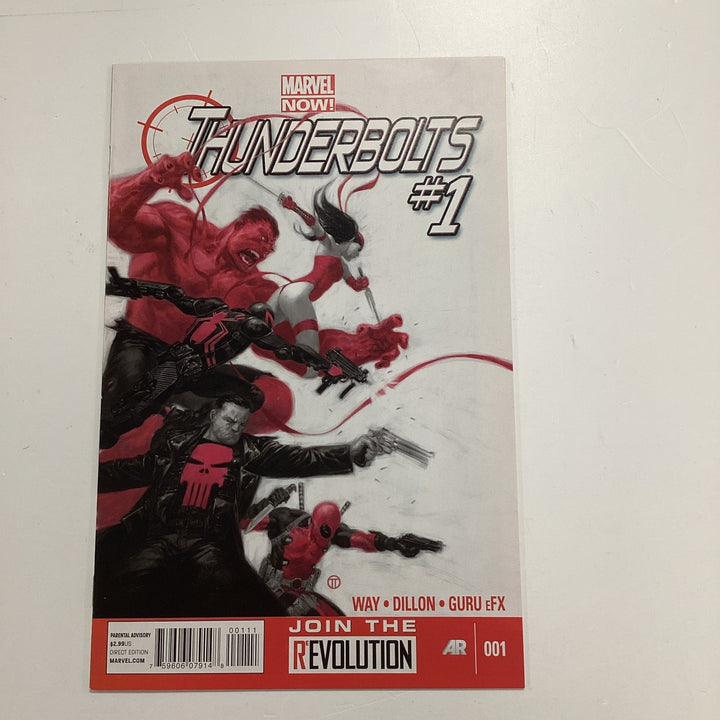 Thunderbolts #1 2012 VF/NM0