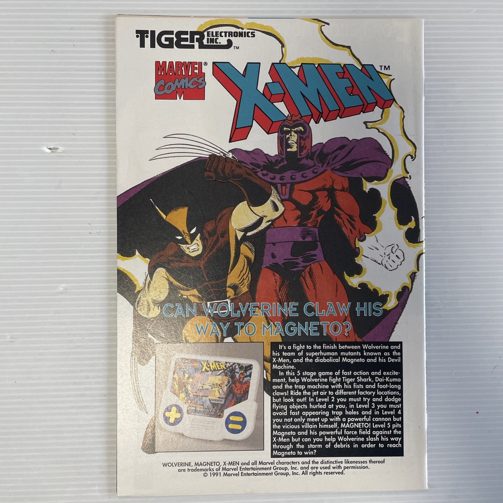 X-Men #4 1991 VF/NM 1st Appearance of Omega Red4