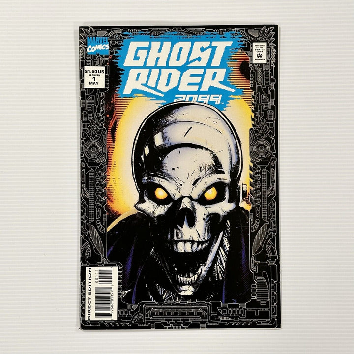 Ghost Rider 2099 #1 1994 VF/NM Standard Cover inc. Trading Cards