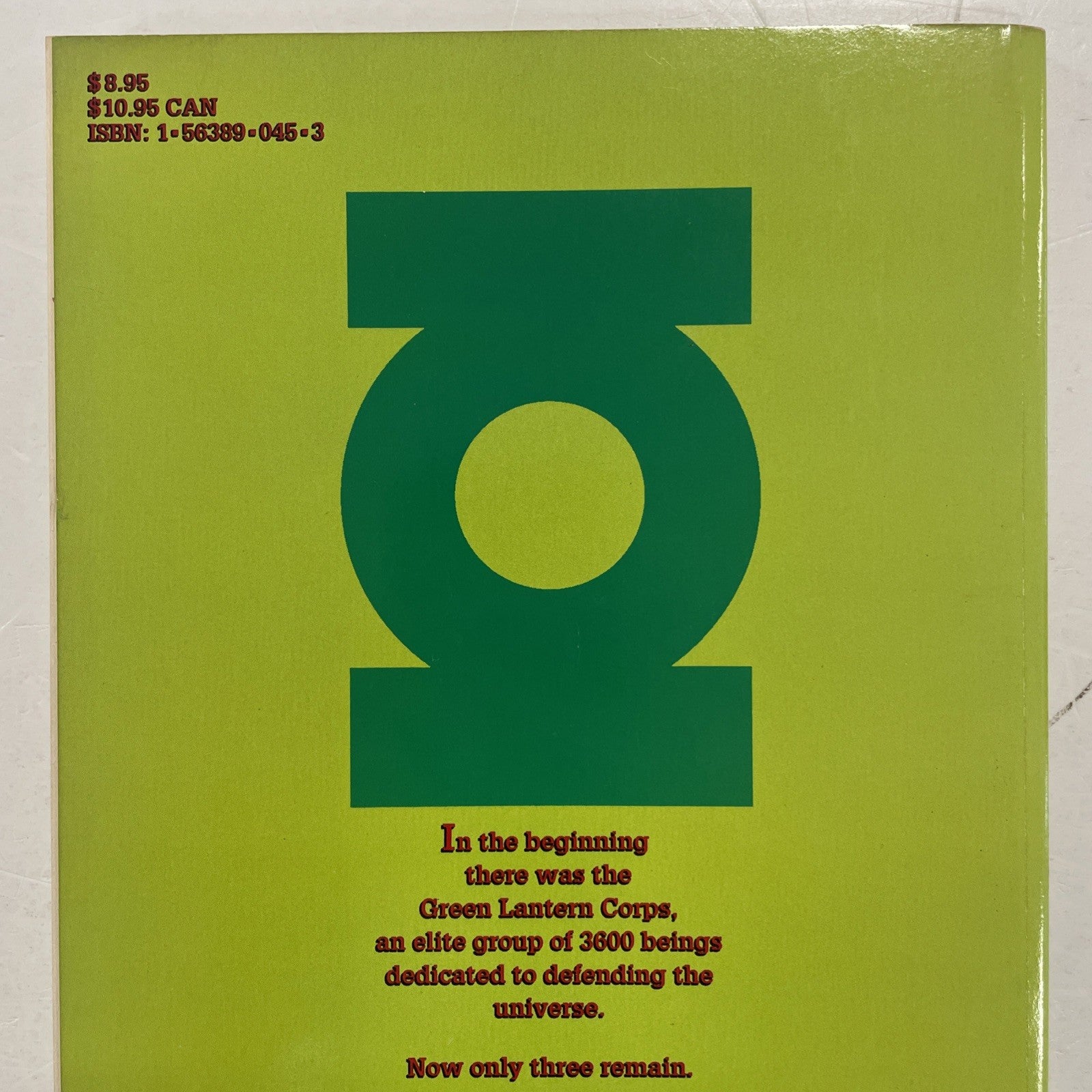 Green Lantern The Road Back TPB 19925