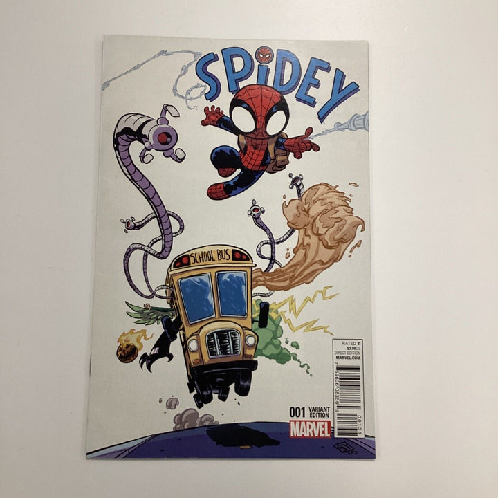 Spidey #1 2015 VF/NM Skottie Young Variant