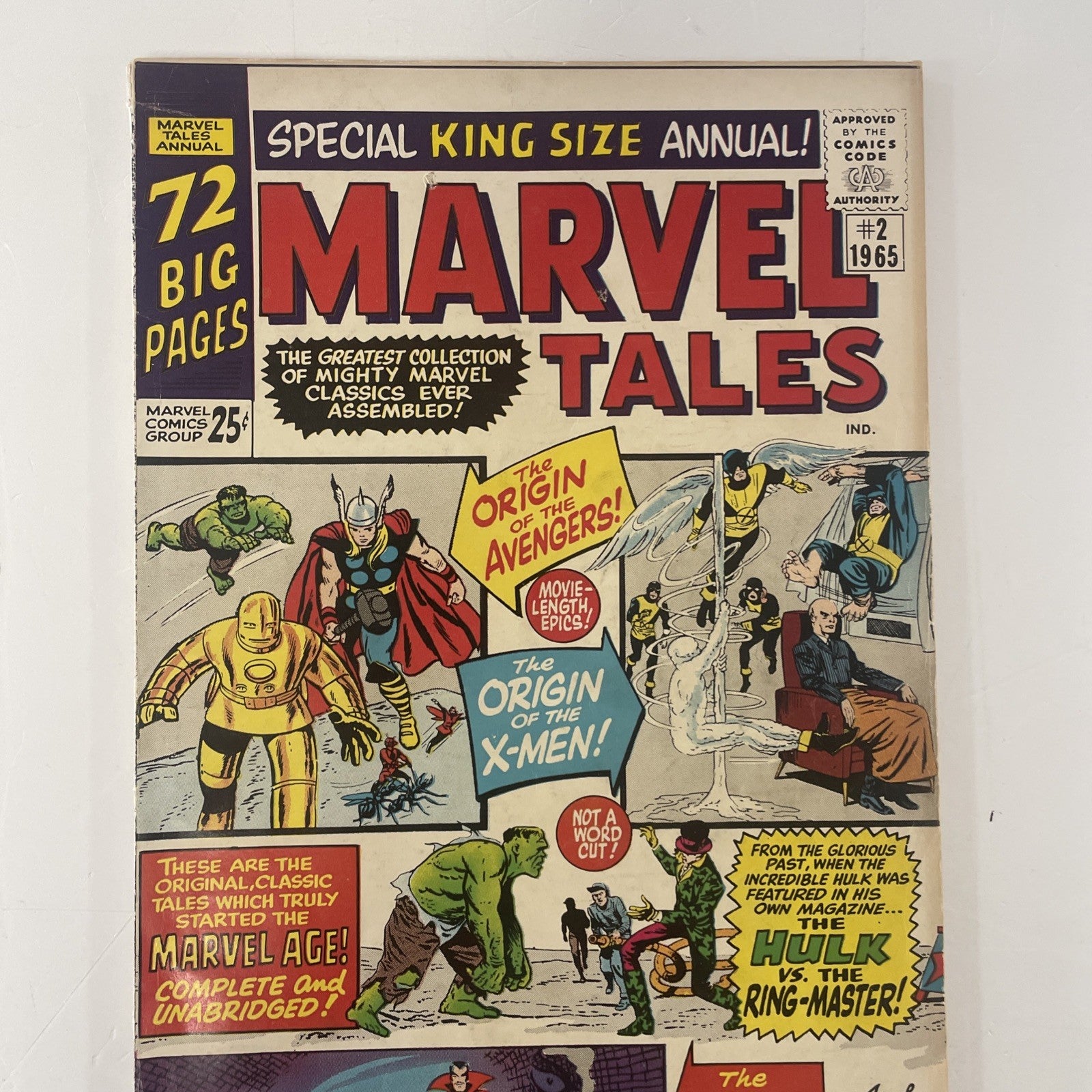 Marvel Tales King Size Annual #2 1965 FN-1