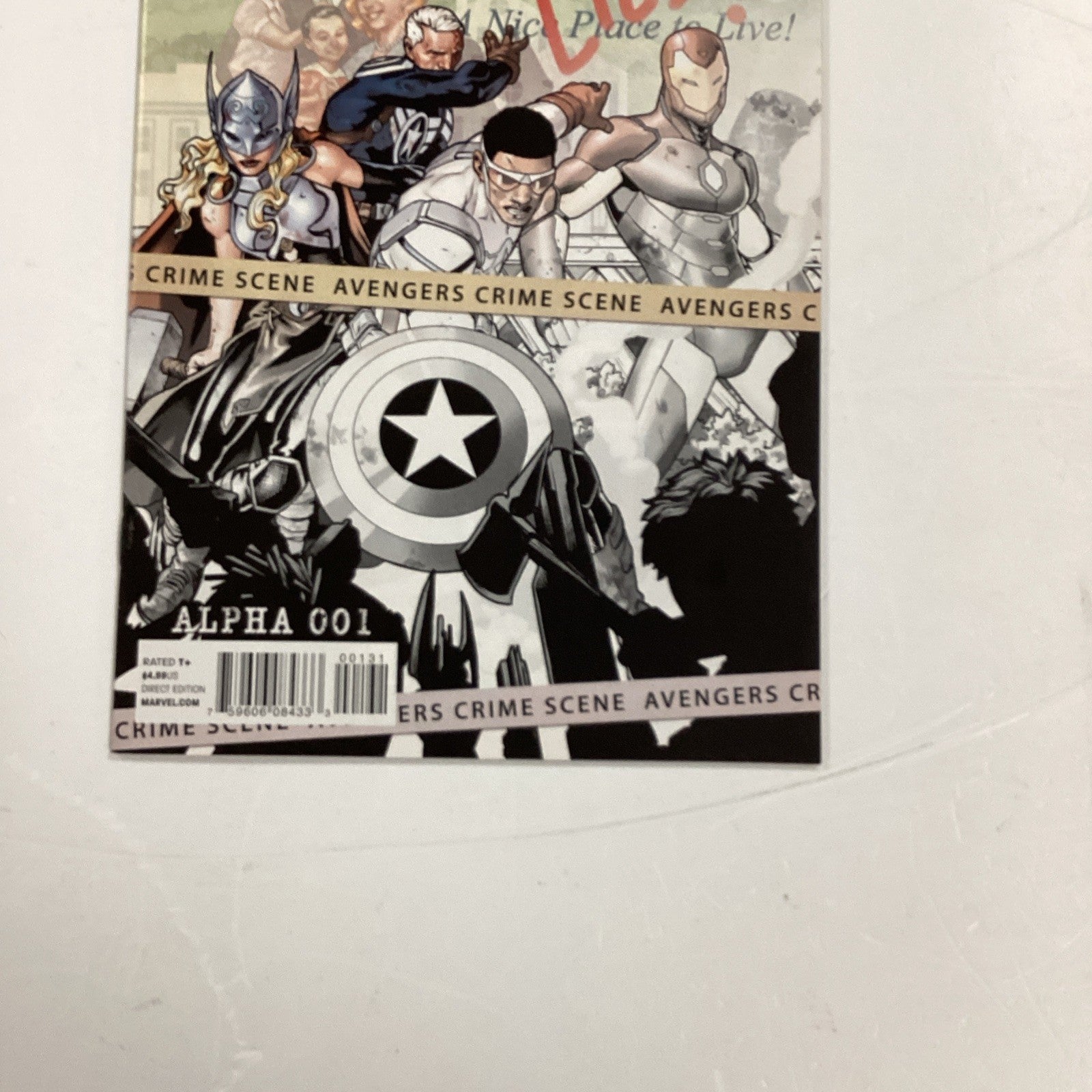 Avengers Standoff Assault On Pleasant Hill 2016 NM Alpha 001 Arthur Adams Varian2