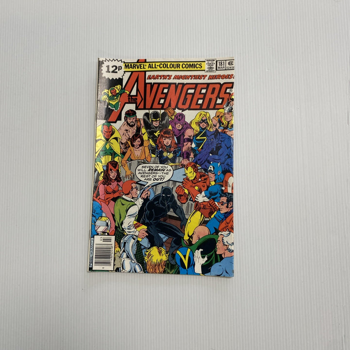 Avengers #181 1978 FN Scott Lang Ant Man Pence Copy0
