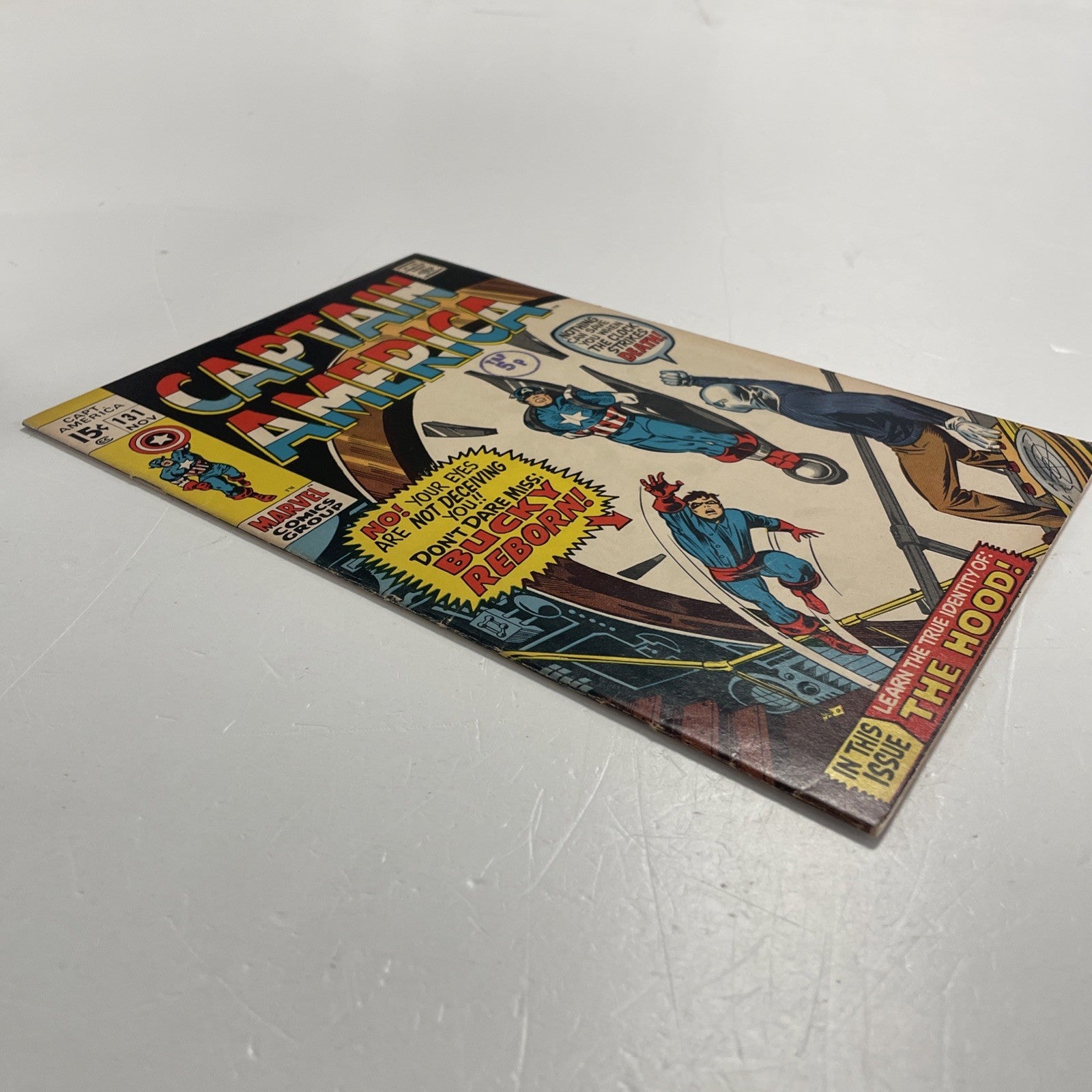 Captain America #131 1970 FN+ Pence Stamp3