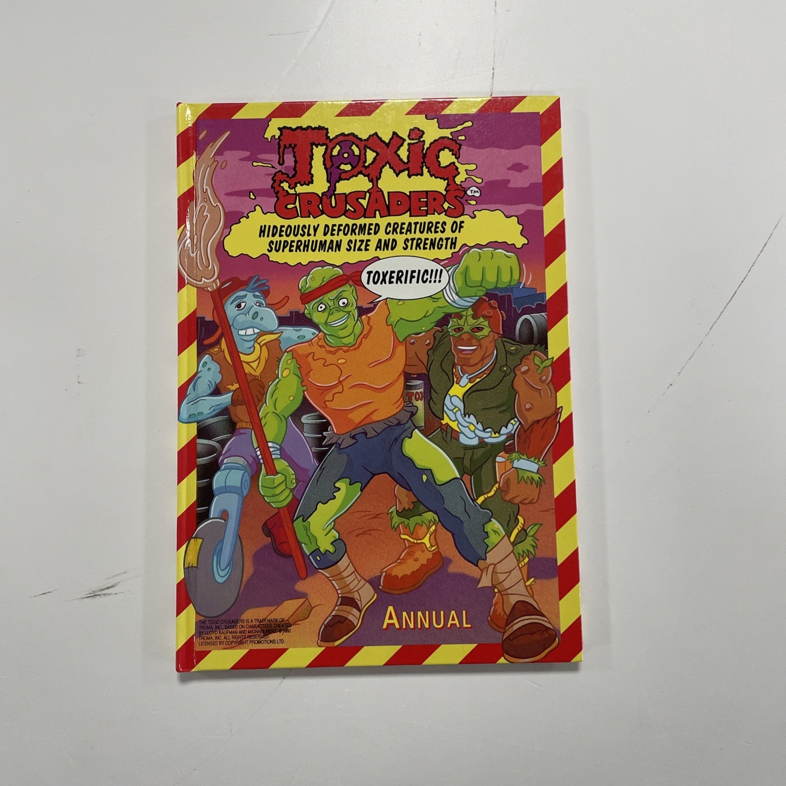 Toxic Crusaders Annual 1992 Hardcover Marvel Grandreams0