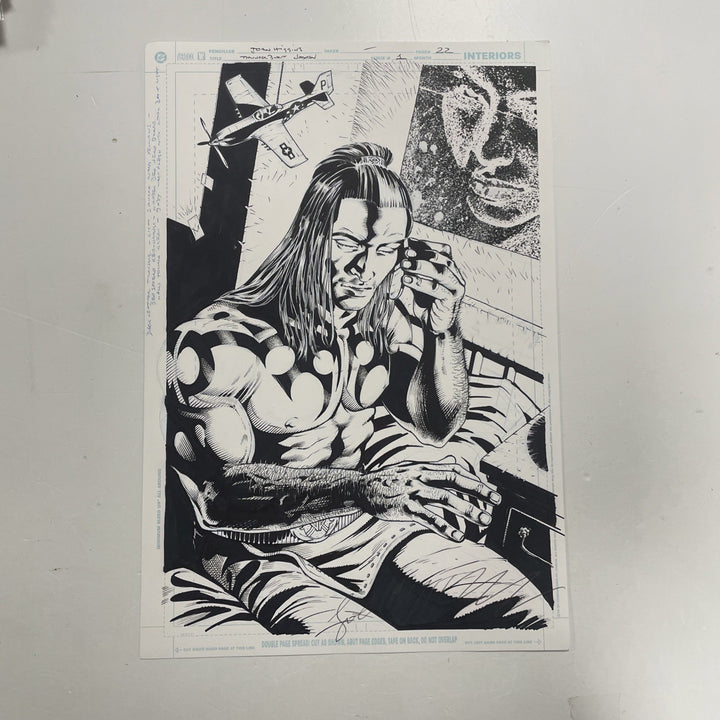 Original Artwork for Thunderbolt Jackson #1 Page 22 By John Higgins 20060