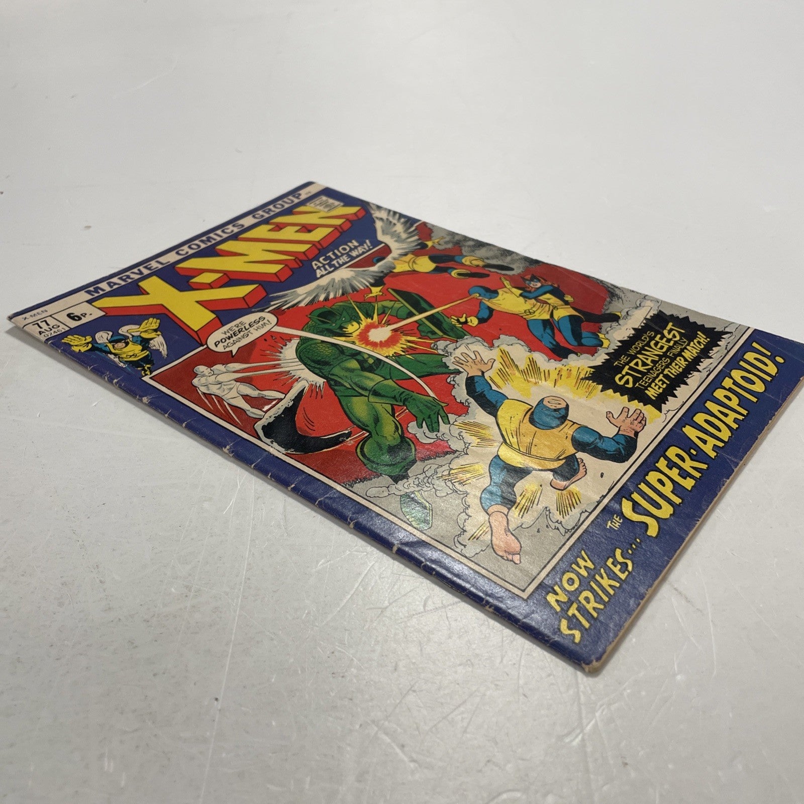 X-Men #77 1972 VG Pence Copy3