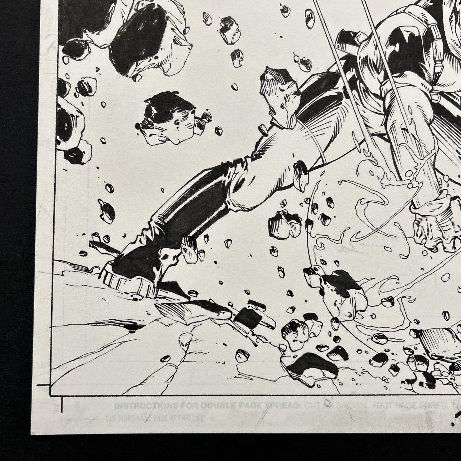 Original Artwork, Marvel X-Men: The Life and Times of Lucas Bishop 2009 #2 pg 228