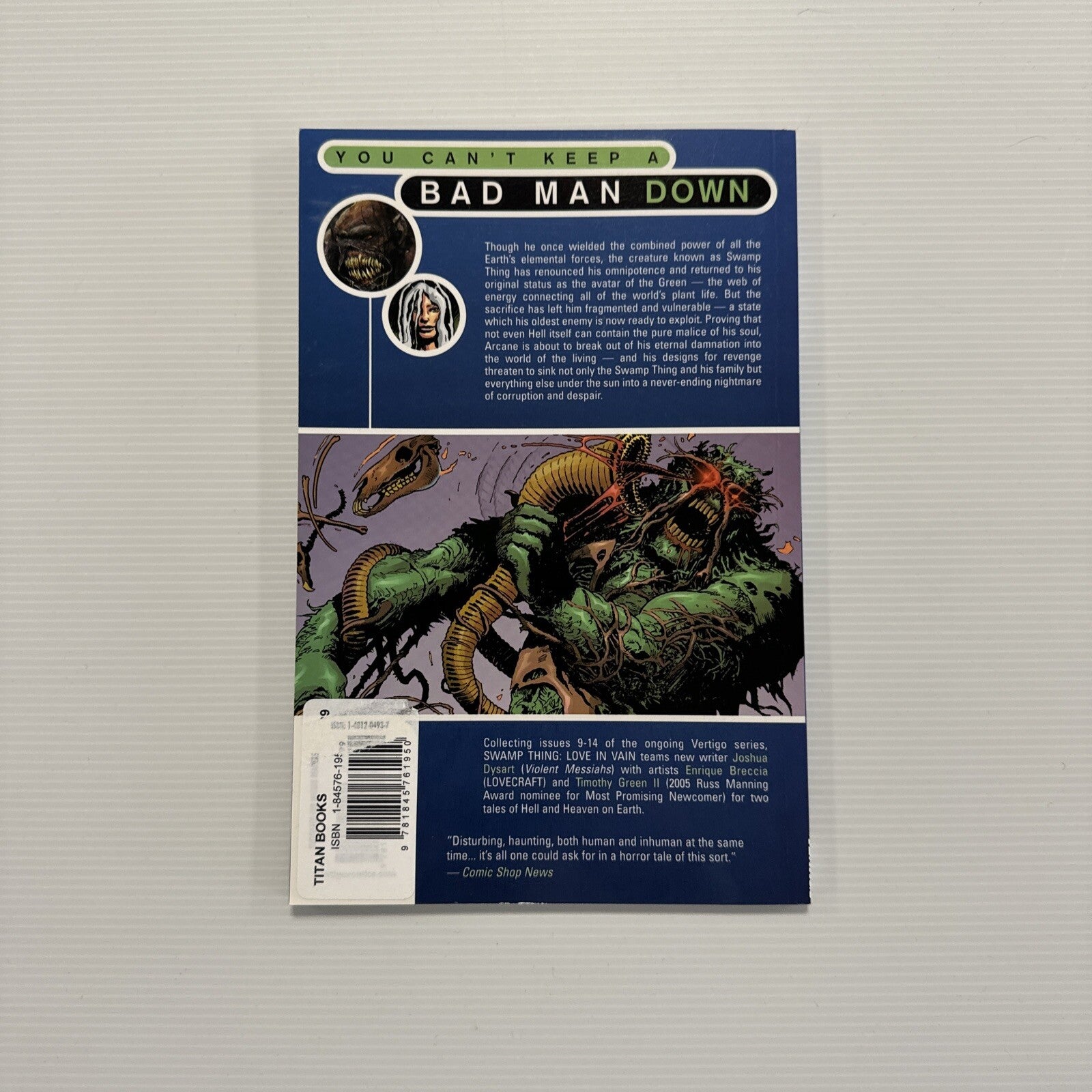 Swamp Thing: Love in Vain by Enrique Breccia, Timothy Green, Joshua Dysart4