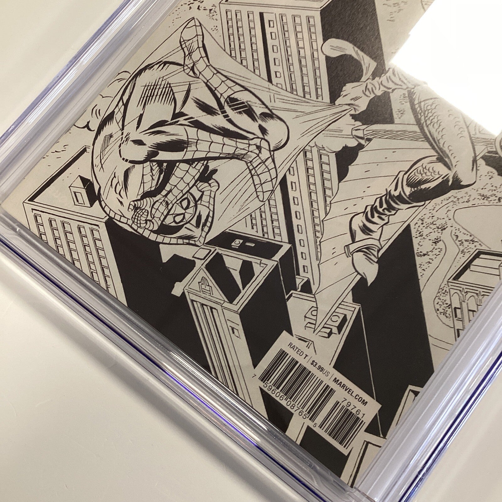 Amazing Spider-man #797 2018 CGC 9.8 White Pages Romita 1:1000 Sketch Variant4
