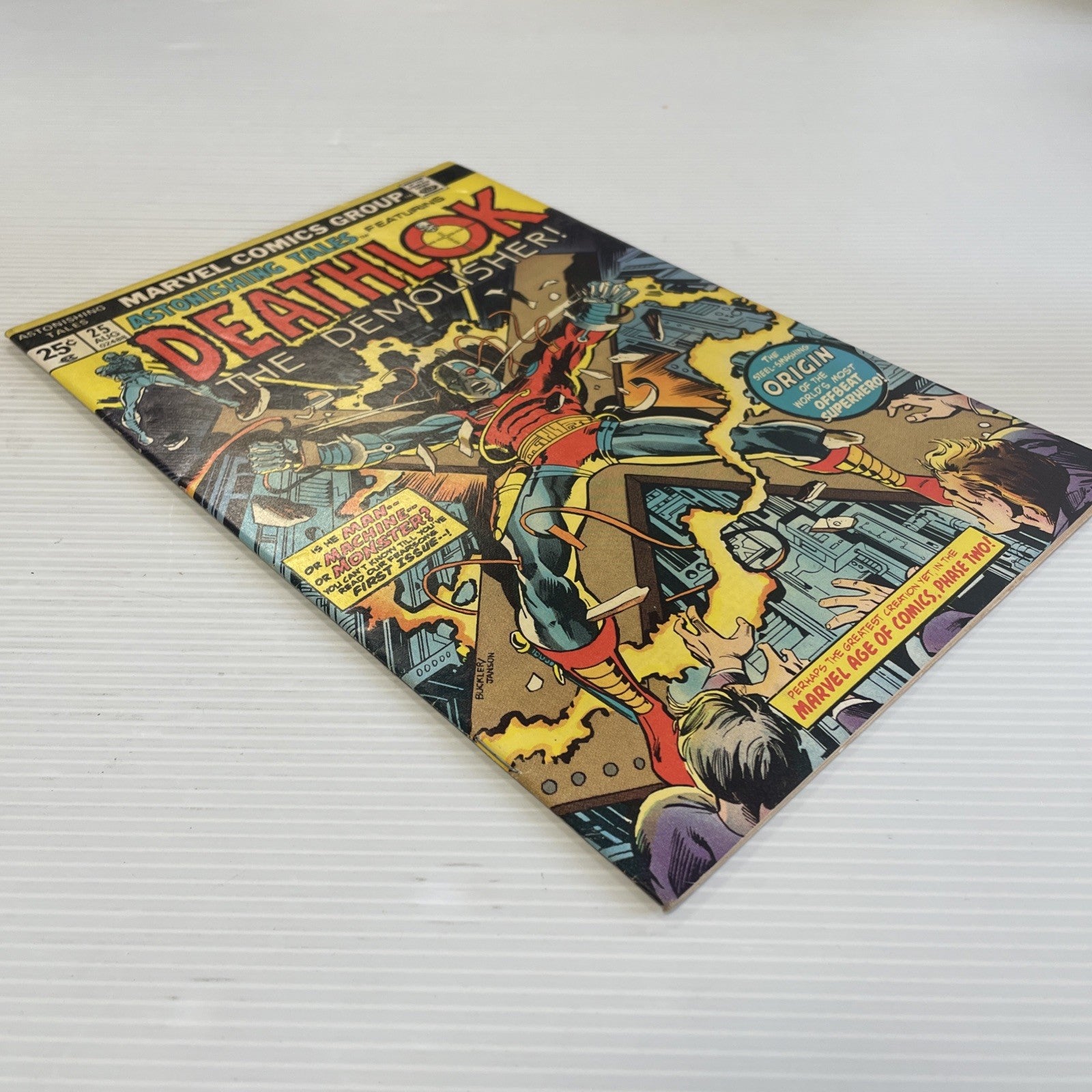 Astonishing Tales #25 1974 FN 1st appearance  of Deathlok3