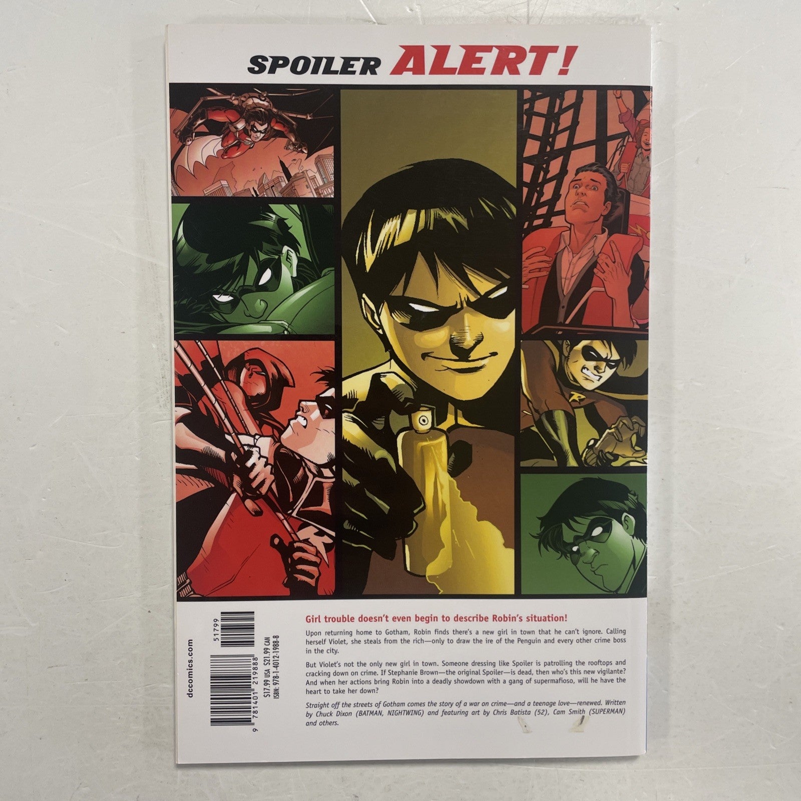 Robin Violent Tendencies 2008 TPB Trade Paperback Graphic Novel4