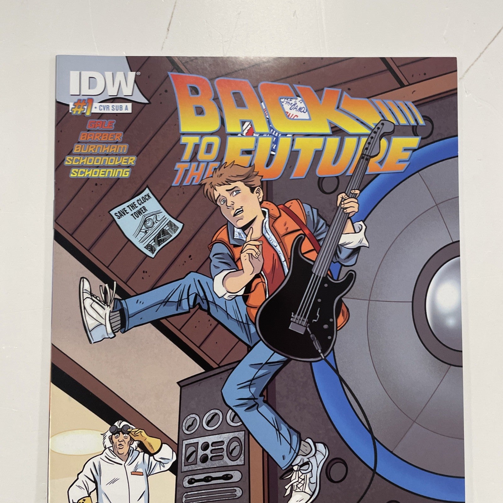 Back To The Future #1 2015 NM Subscriber Variant1