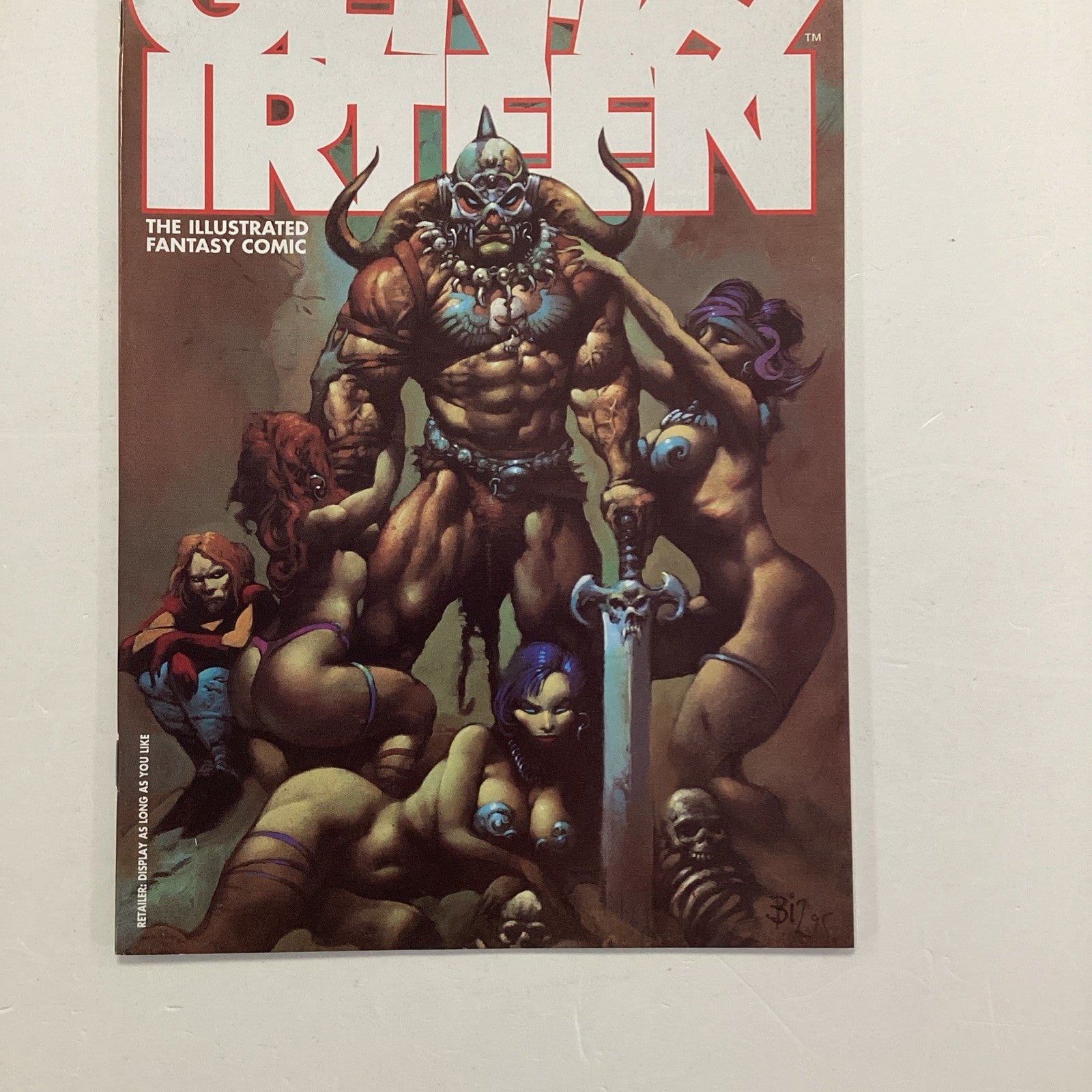 Gen 13 #1 1995 NM- Bisley Heavy Metal Magazine Frazetta Homage Gen Thirteen 1st2
