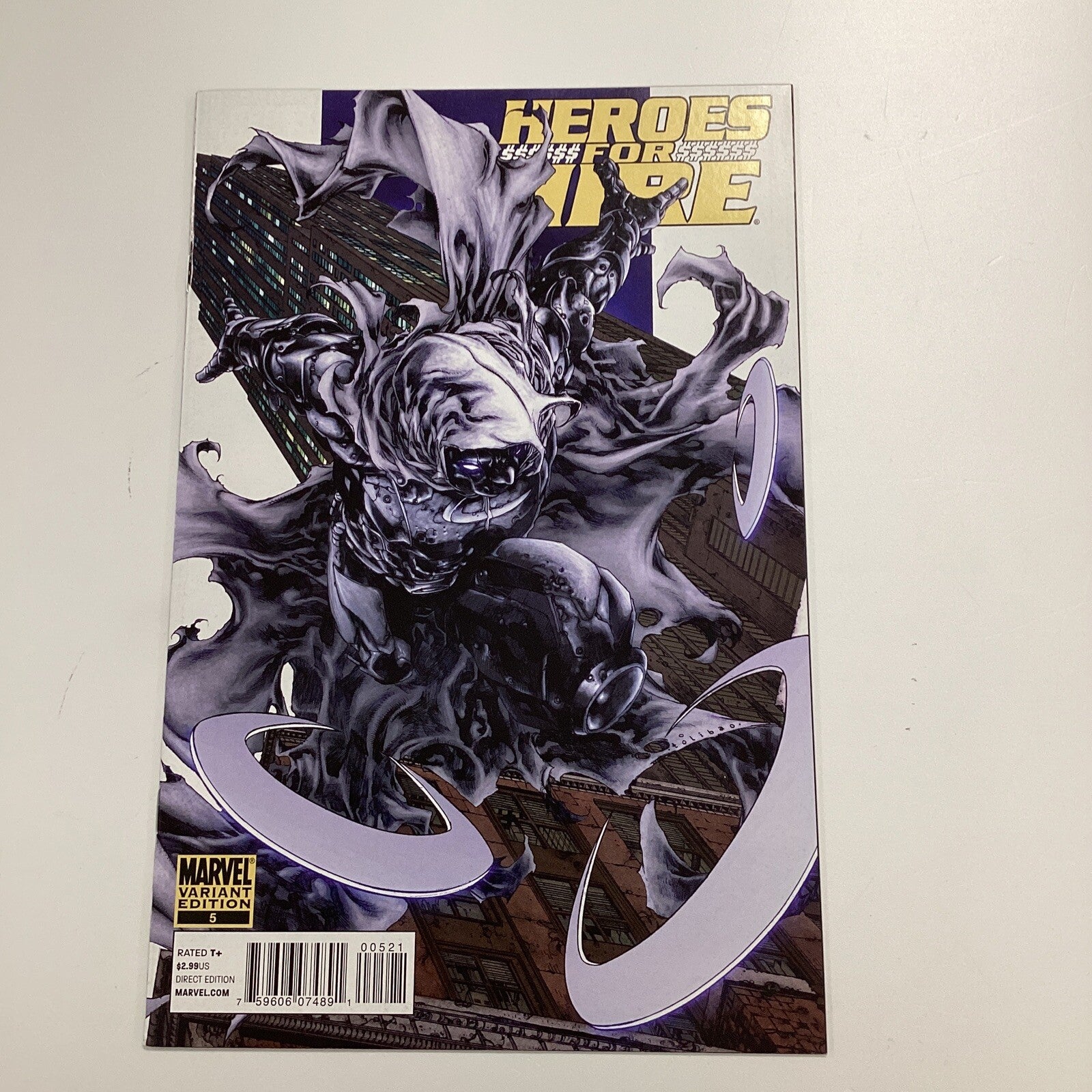 Heroes For Hire #5 2011 VF+ Tolibao 1:15 Moon Knight Variant0