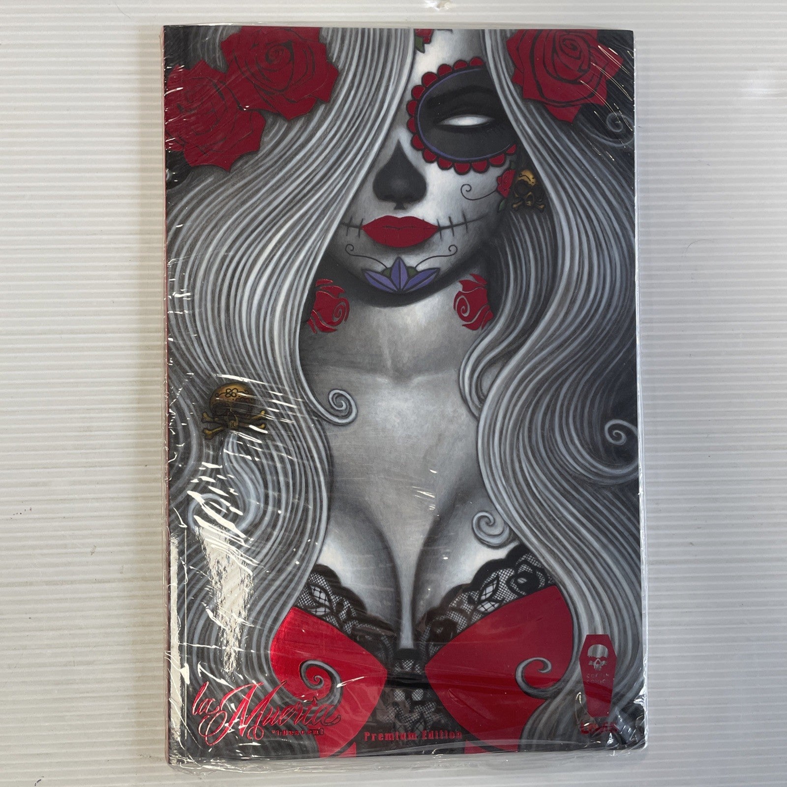 La Muerta Decent #1 2016 Premium Red Foil Edition New & Sealed Coffin Comics0
