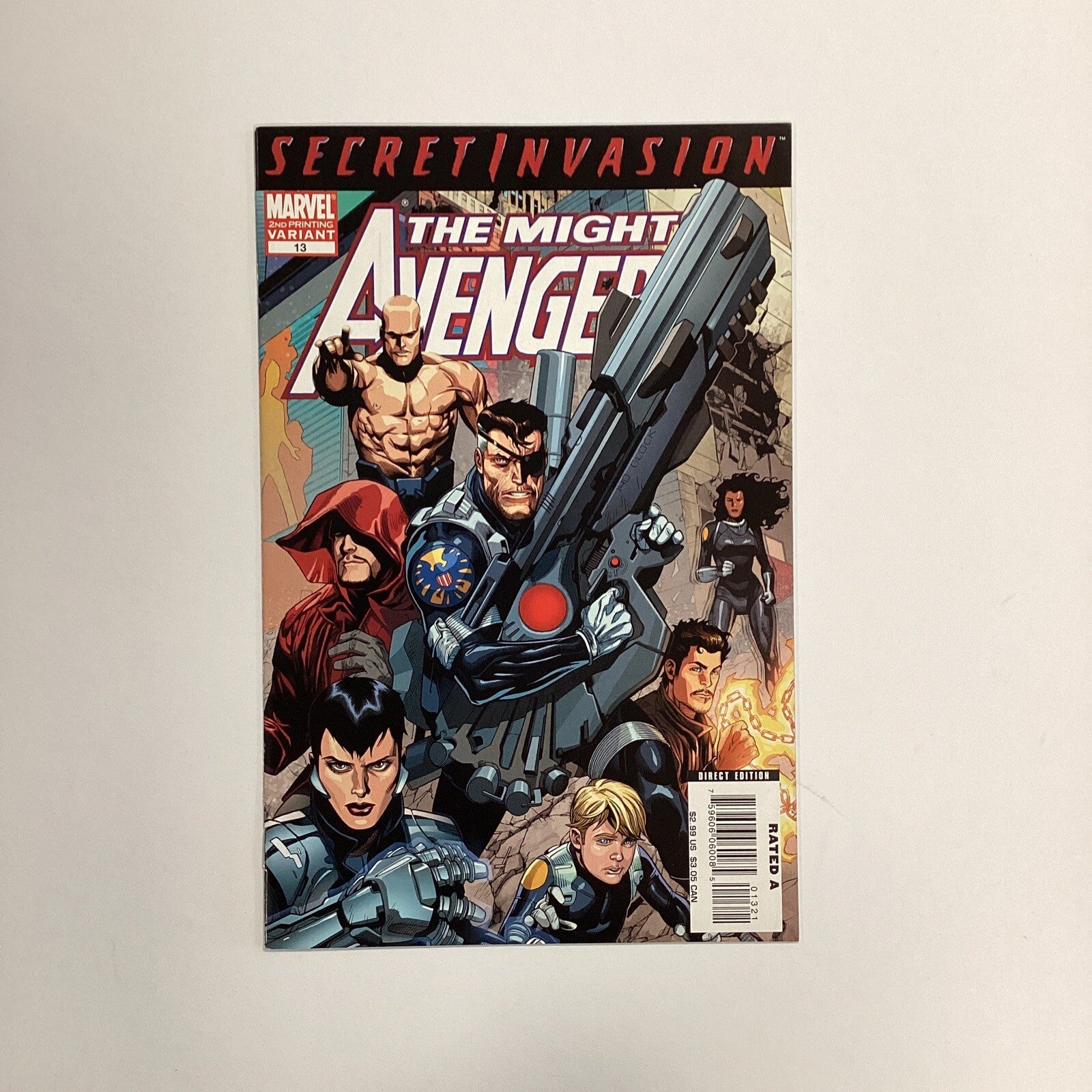 The Mighty Avengers #13 2008 NM 2nd Print 1st App Secret Warriors0