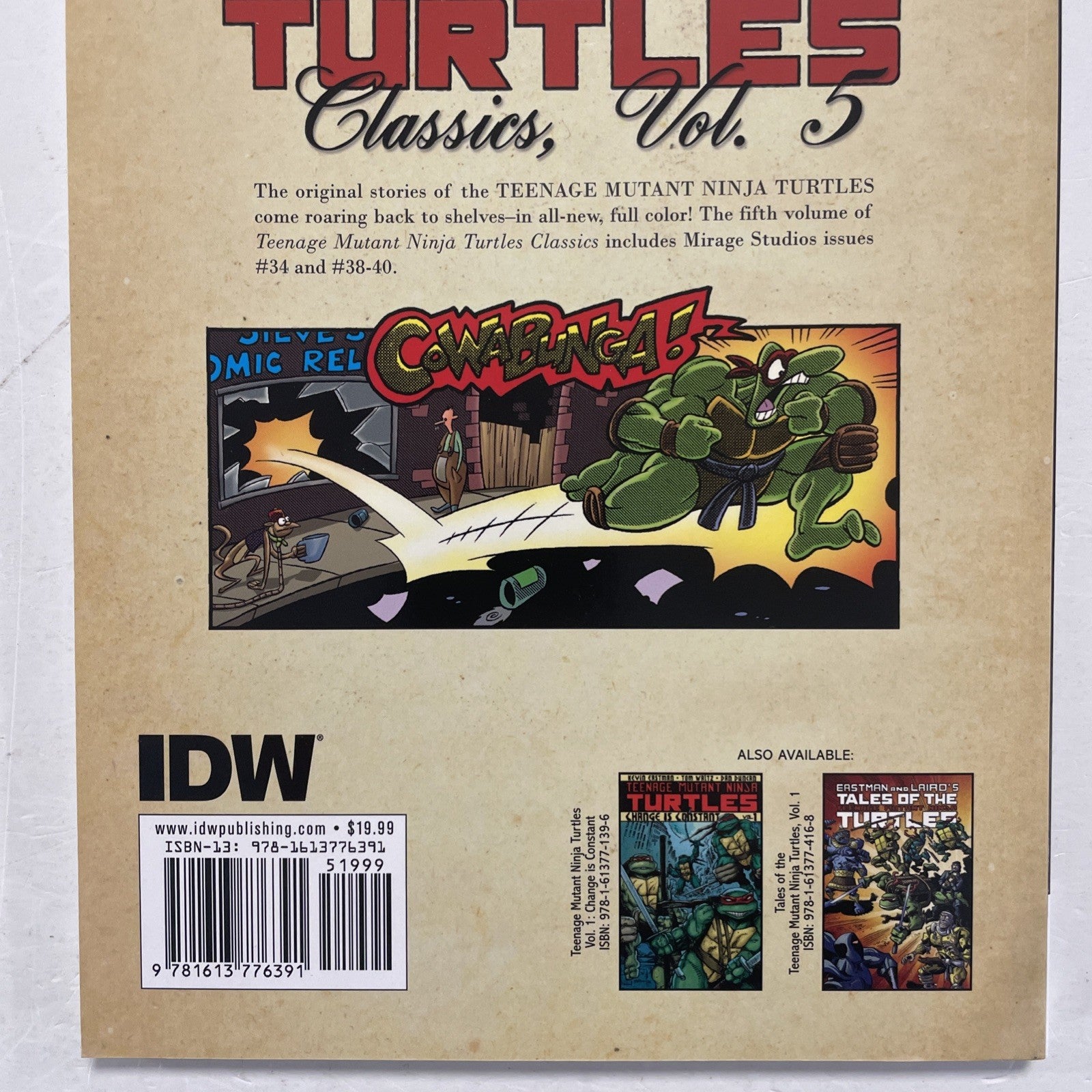 Teenage Mutant Ninja Turtles Classics Vol. 5 2013 IDW TPB6