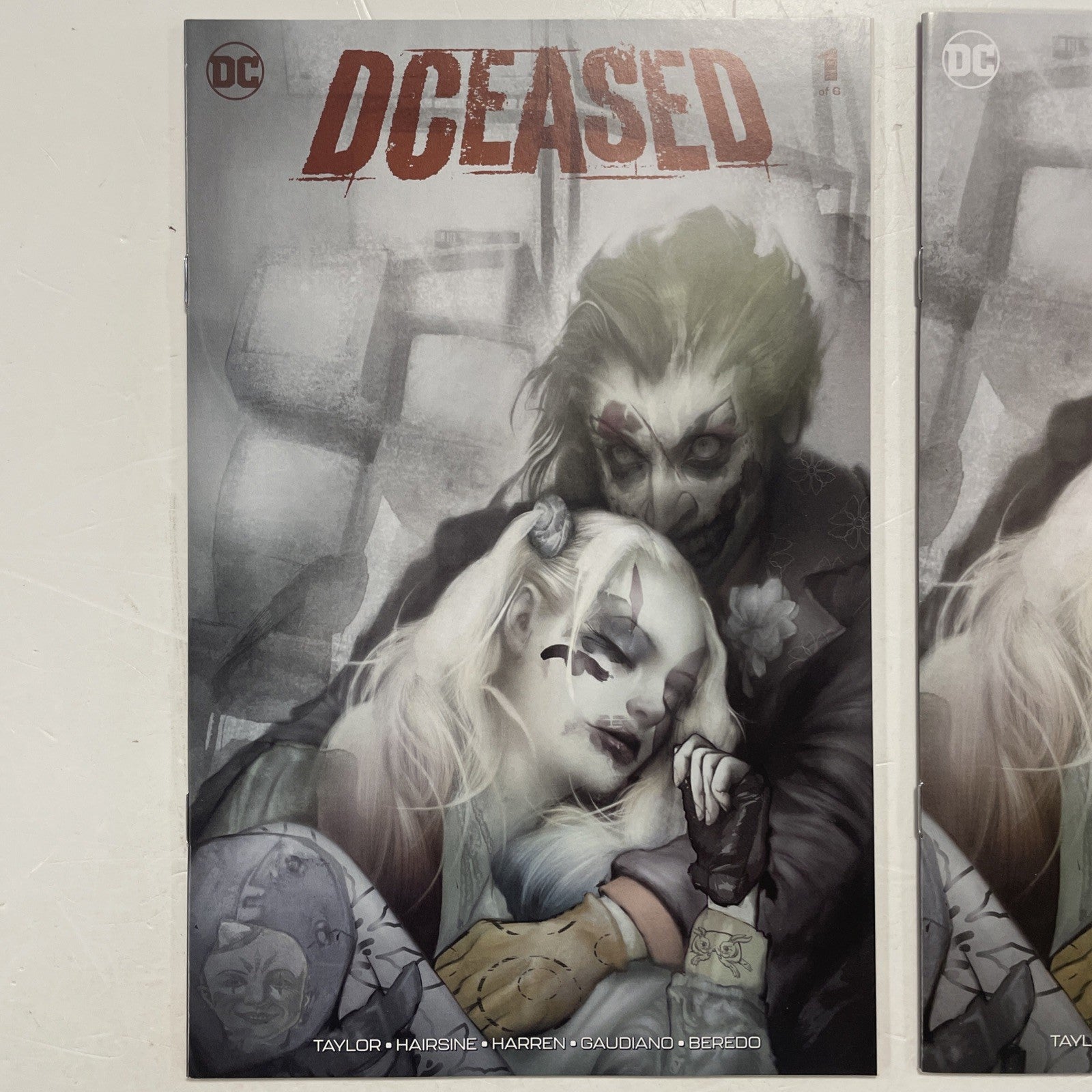 DCeased #1 2019 NM Dan Quintana Joker & Harley Trade Dress & Minimal Variant1