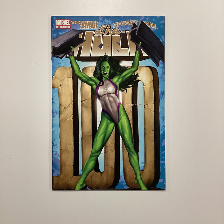 Savage Sensational She-hulk #3 2006 NM 1st Appearance Mr. Orobourous0