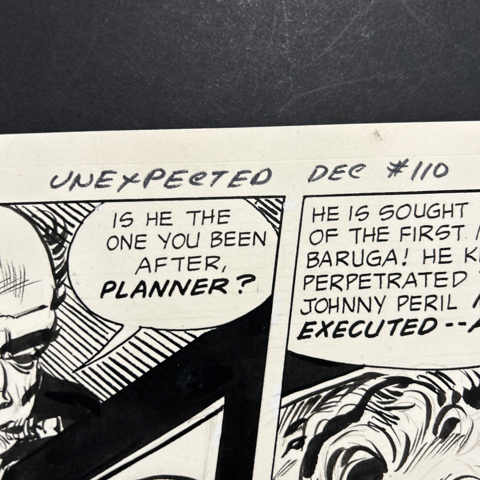 DC 's Unexpected #110 Original Art by Jack Sparling, Johnny Peril10