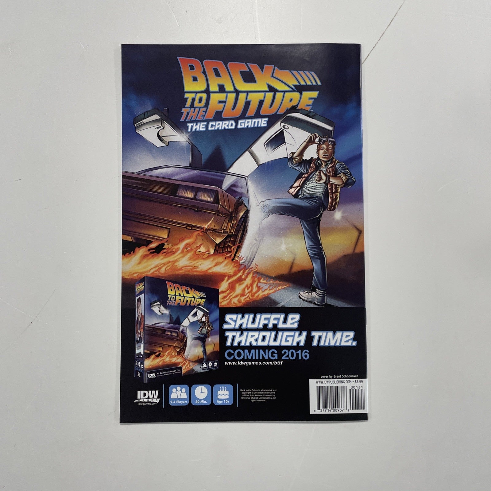 Back To The Future #1 2015 NM Subscriber Variant6