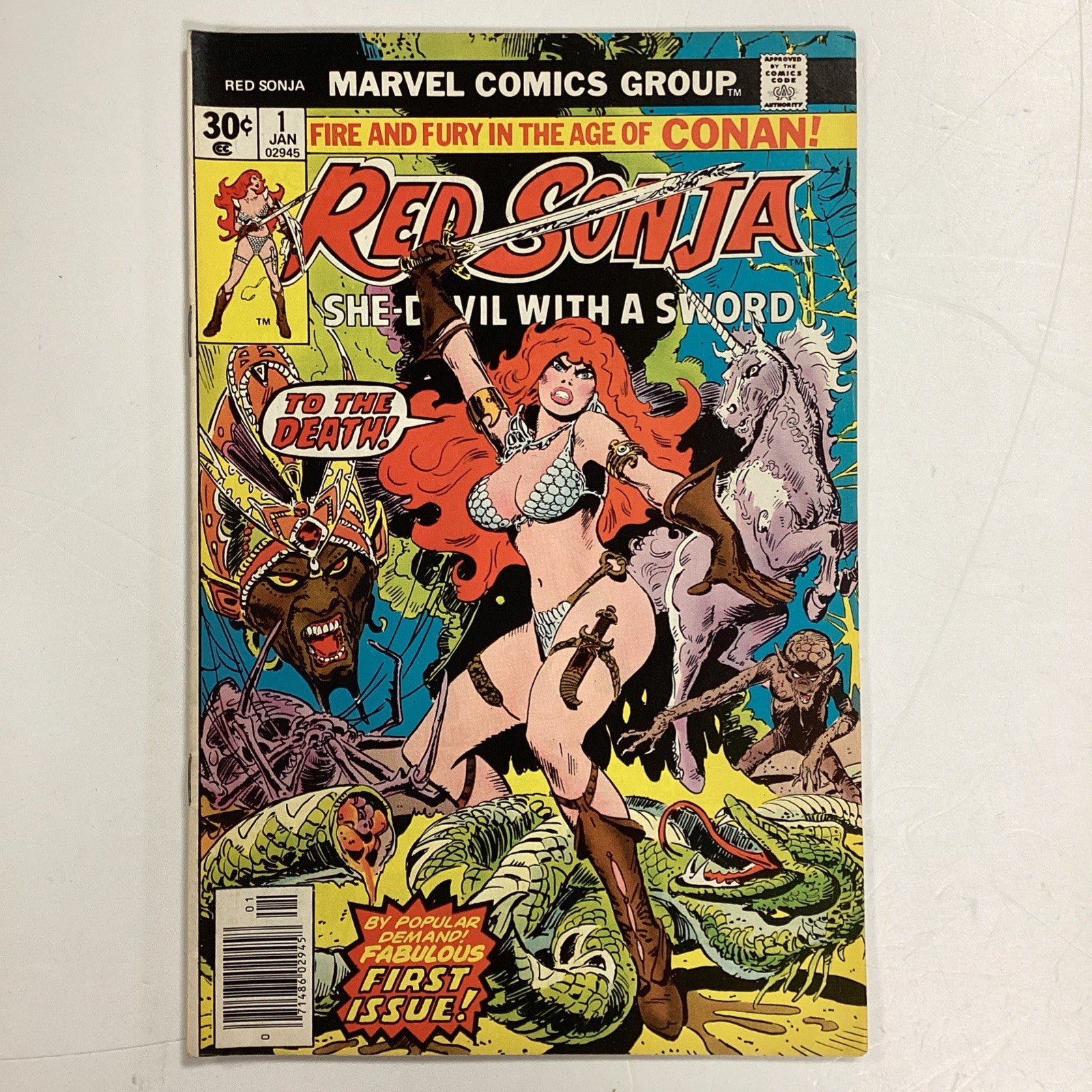 Red Sonja #1 1977 FN0