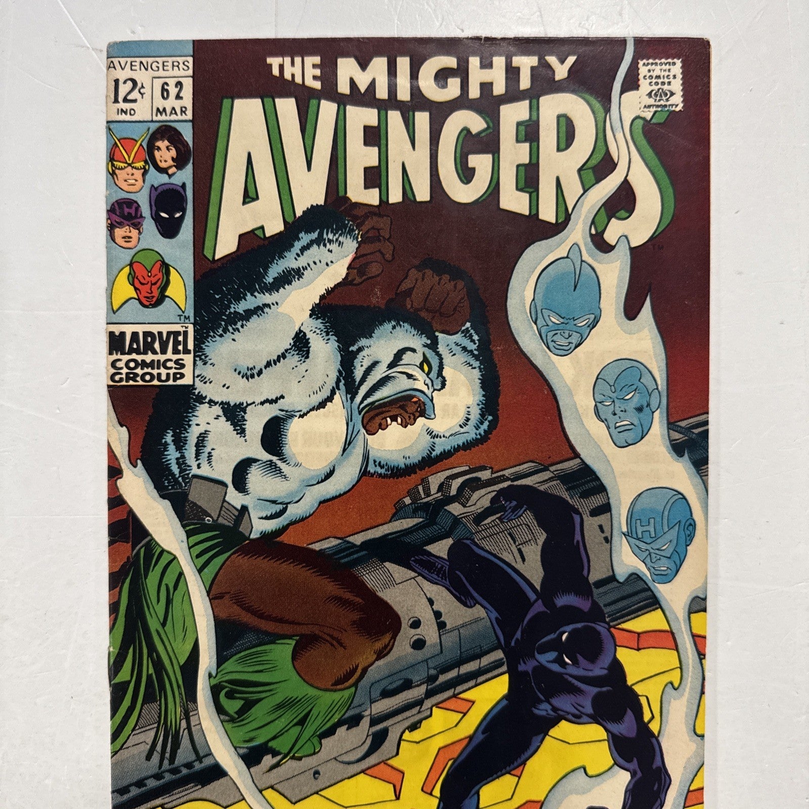 Avengers #62 1969 FN- 1st Appearance of Man-Ape1