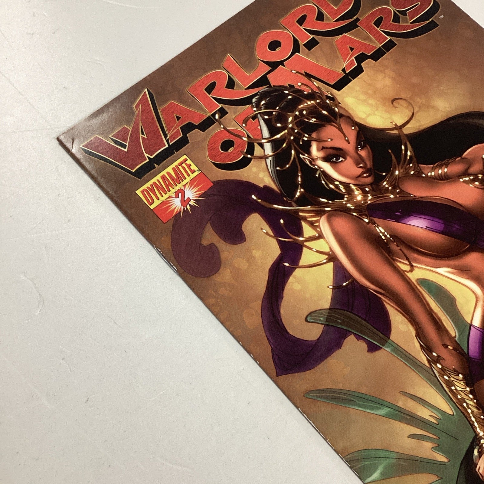 Warlord Of Mars #2 2010 VF J. Scott Campbell Variant Cover5