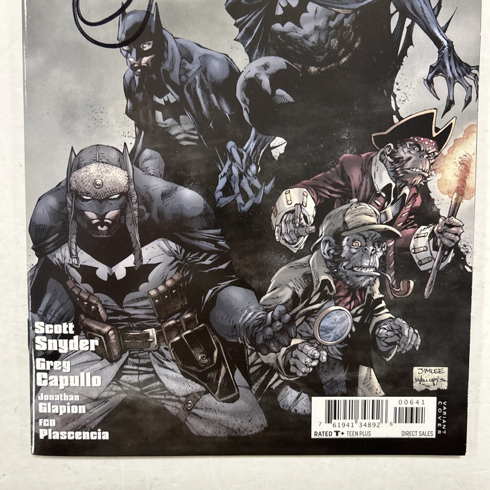 Dark Knights Death Metal #6 2018 NM Signed Scott Snyder *Signed at Thoughtbubble2