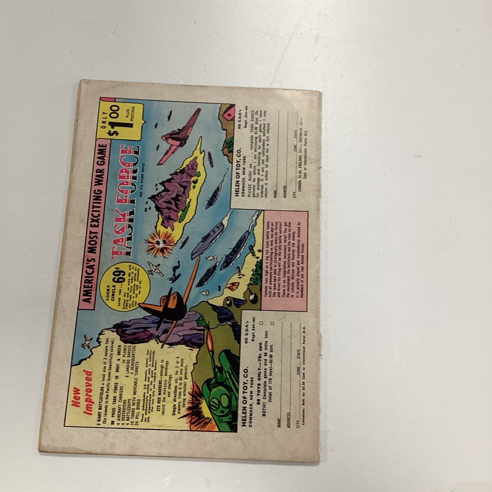 Metamorpho The Element Man #1 1965 GD Pence Stamp **Cover and 1st page detached4