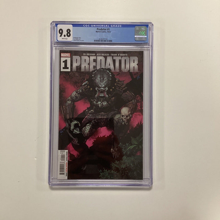 Predator #1 2022 CGC 9.8 Leinil Yu Cover