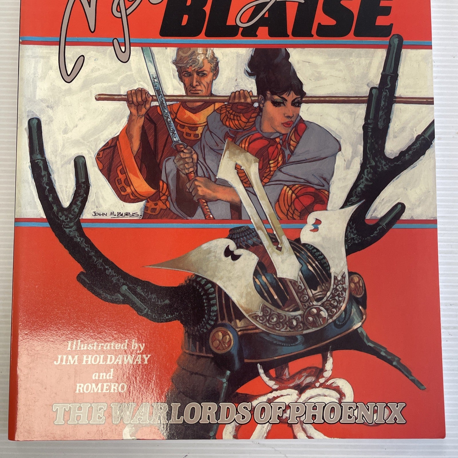Modesty Blaise: The Warlords of Phoenix Titan Books 1986 Graphic Novel2