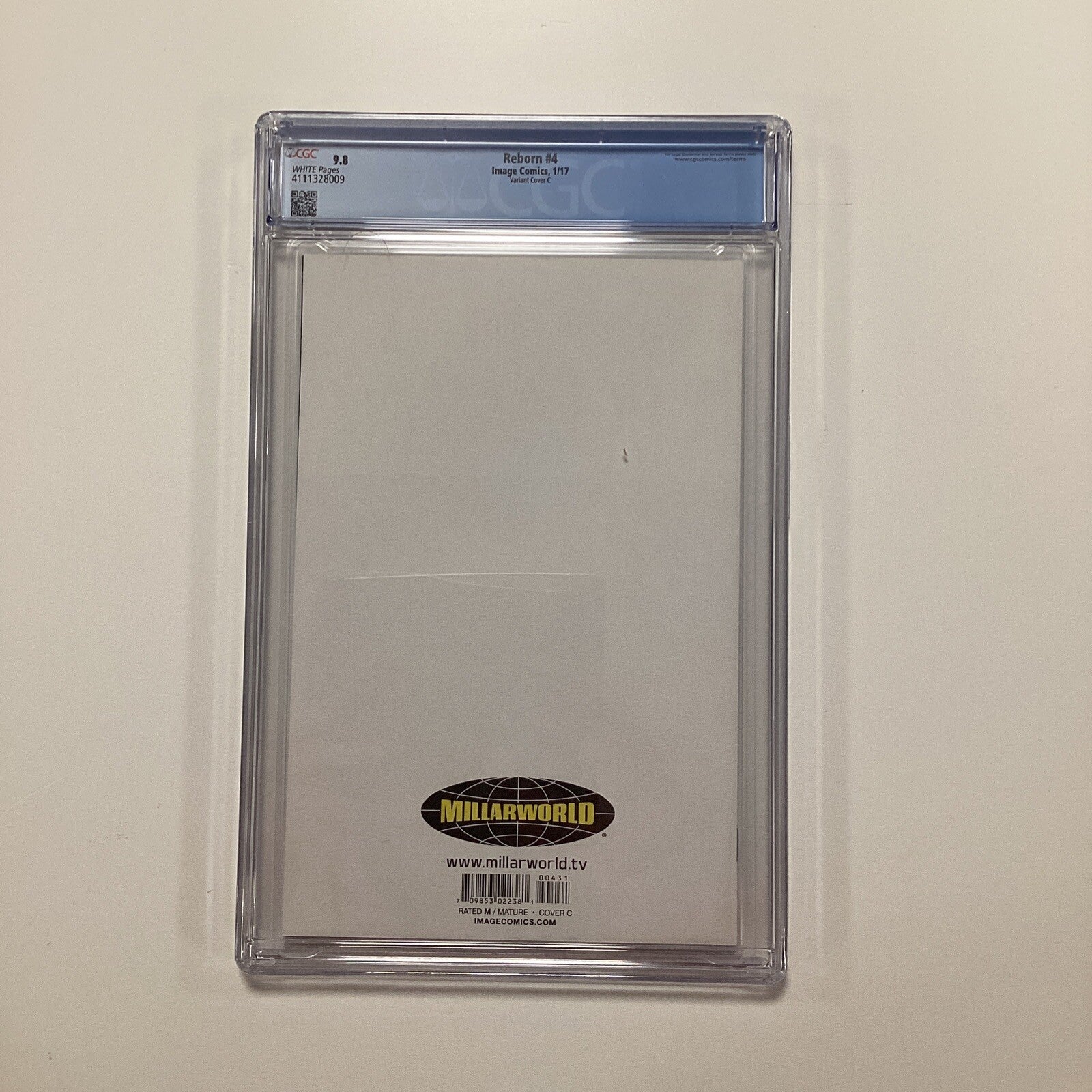 Reborn #4 2017 CGC 9.8 Greg Capullo 1:100 Variant3