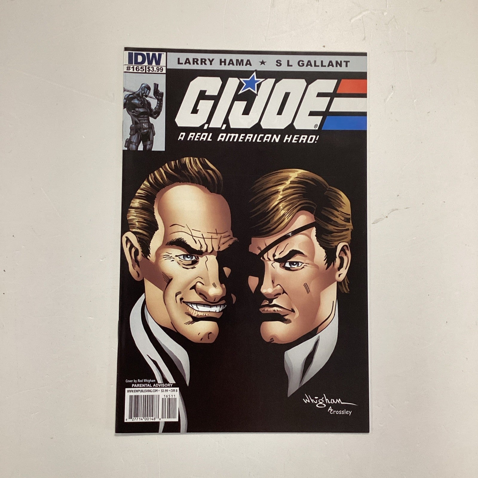G.I. Joe A Real American Hero #165 2011 VF/NM Rod Whigham Variant0