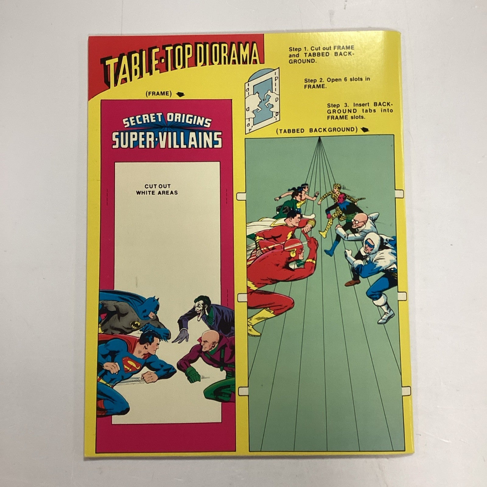 DC Limited Collectors Edition Secret Origins Super-Villains 1975 VF+4