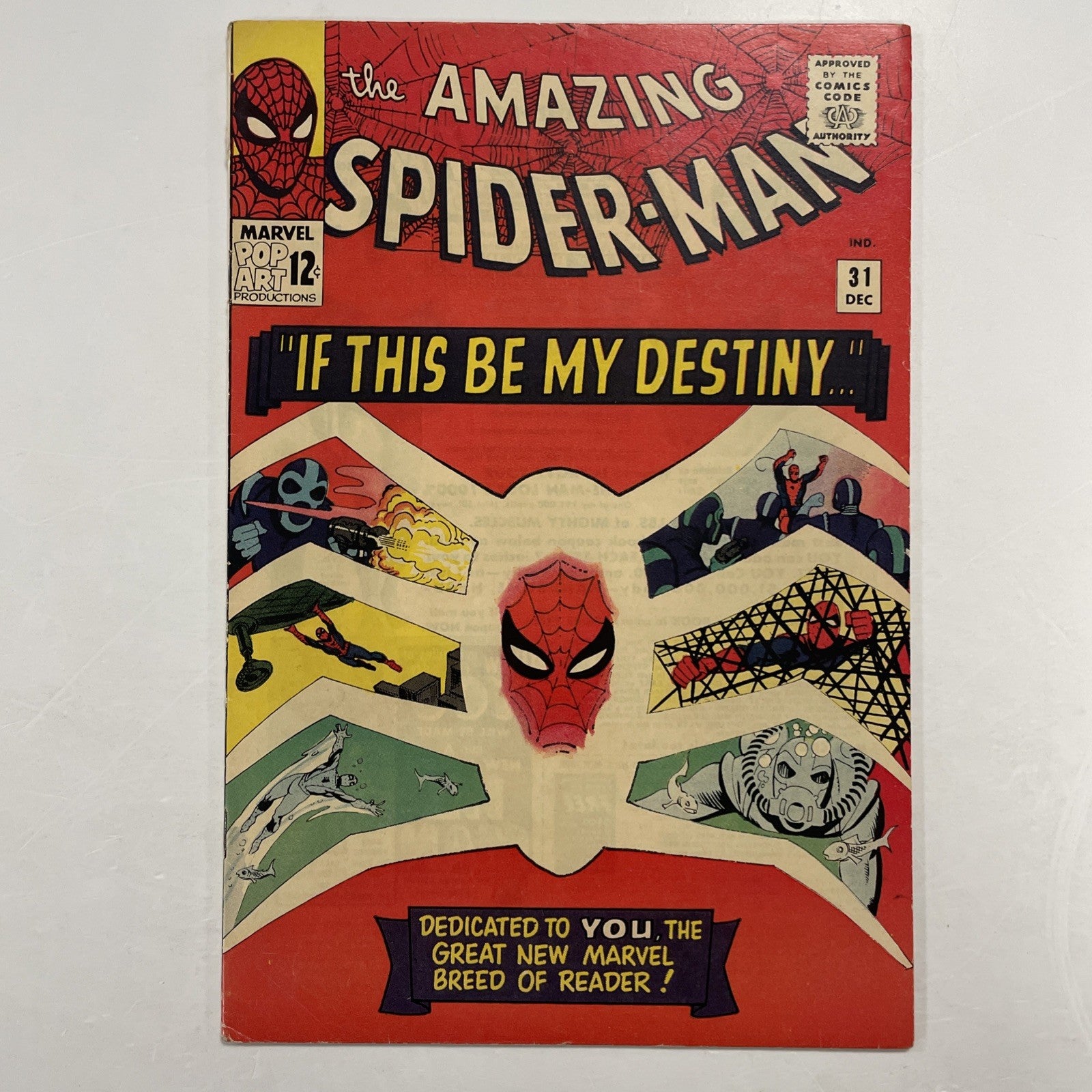 Amazing Spider-Man #31 1965 FN 1st Appearance of Gwen Stacey & Harry Osborn0