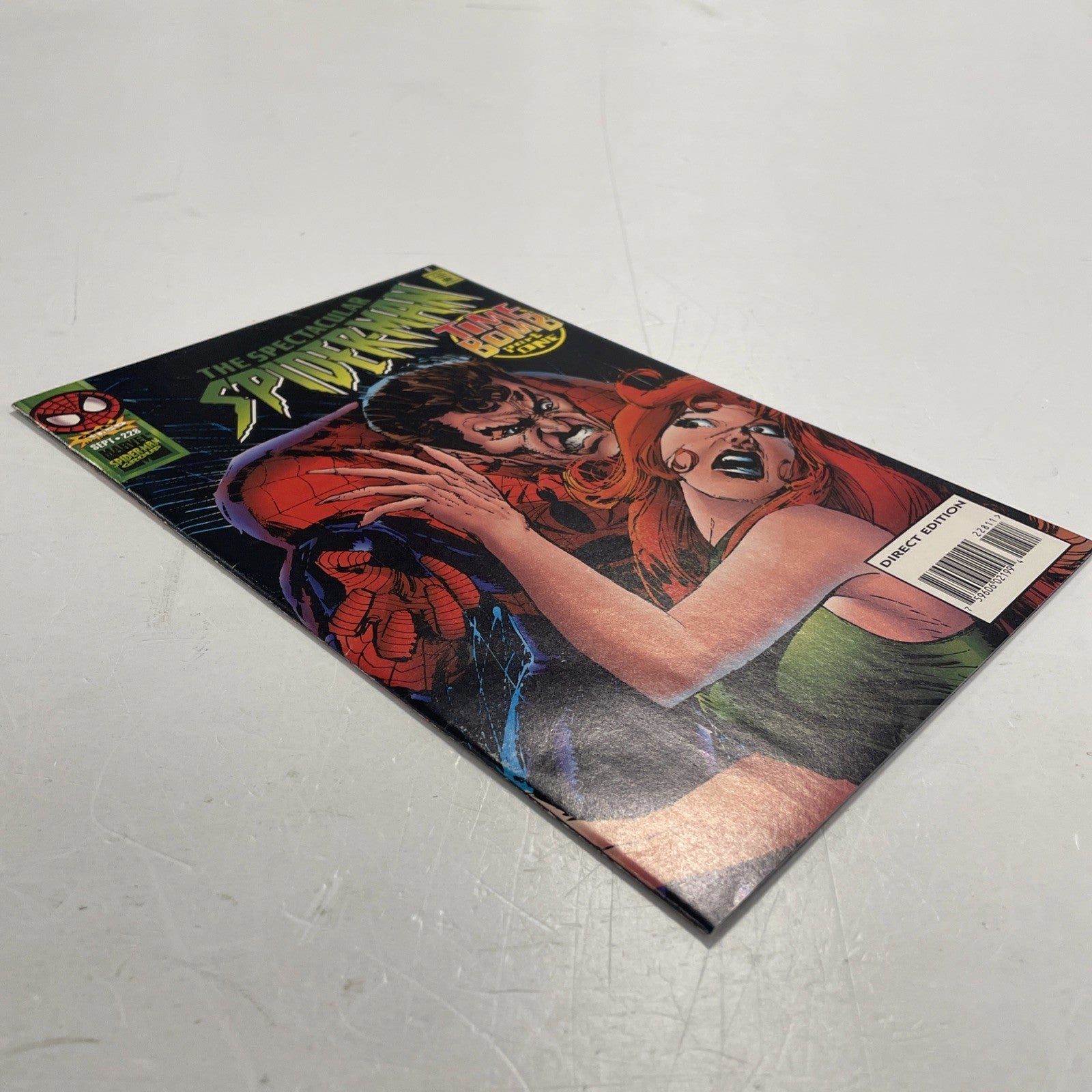 Spider-Man: Time Bomb #1-2 1995 Complete Set VF/NM inc. Over Power Cards4