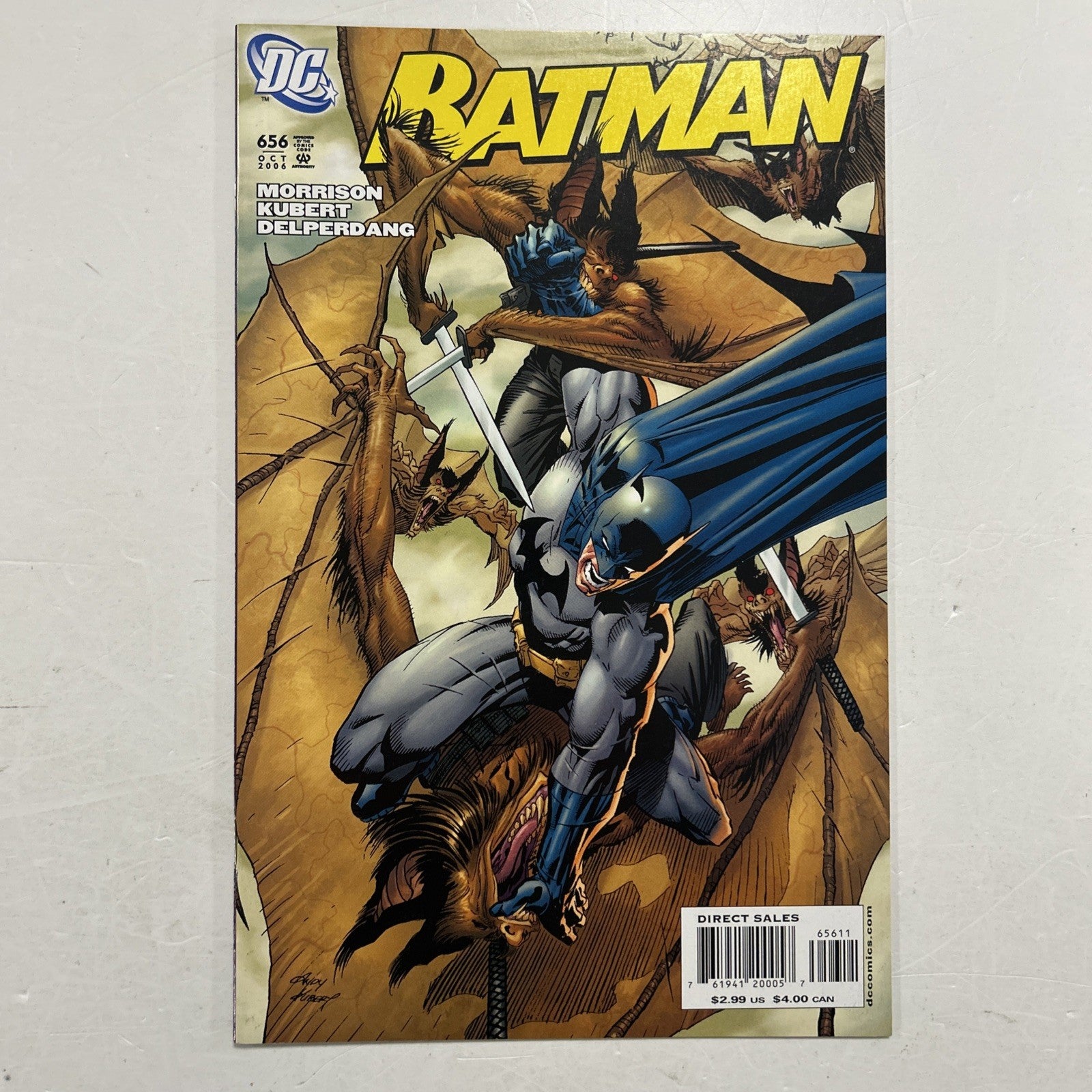 Batman #656 2006 NM 1st Full Appearance Of Damian Wayne0