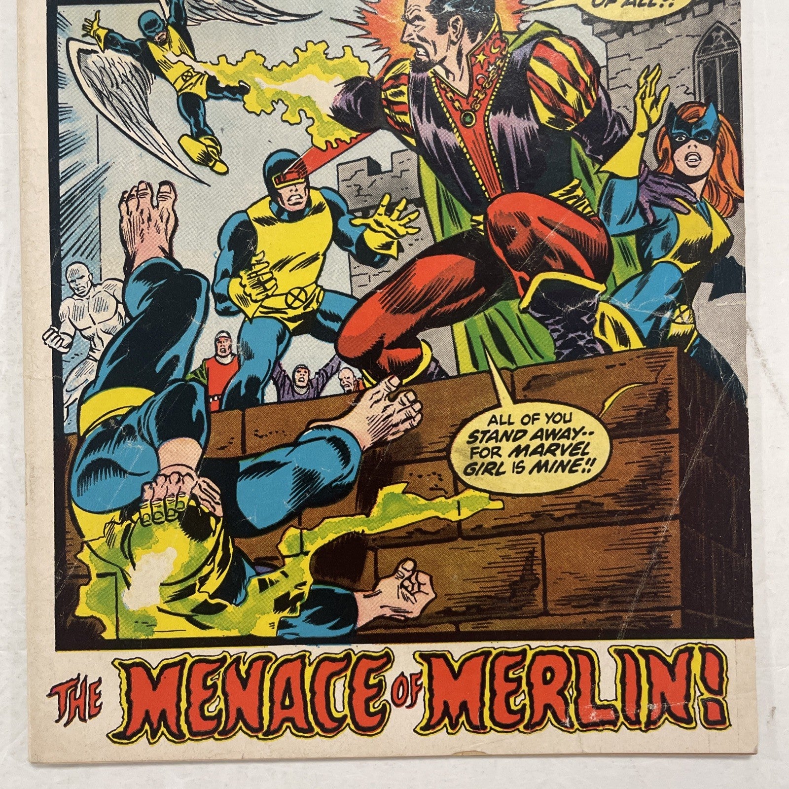 X-Men #78 1972 VG+ Pence Copy2