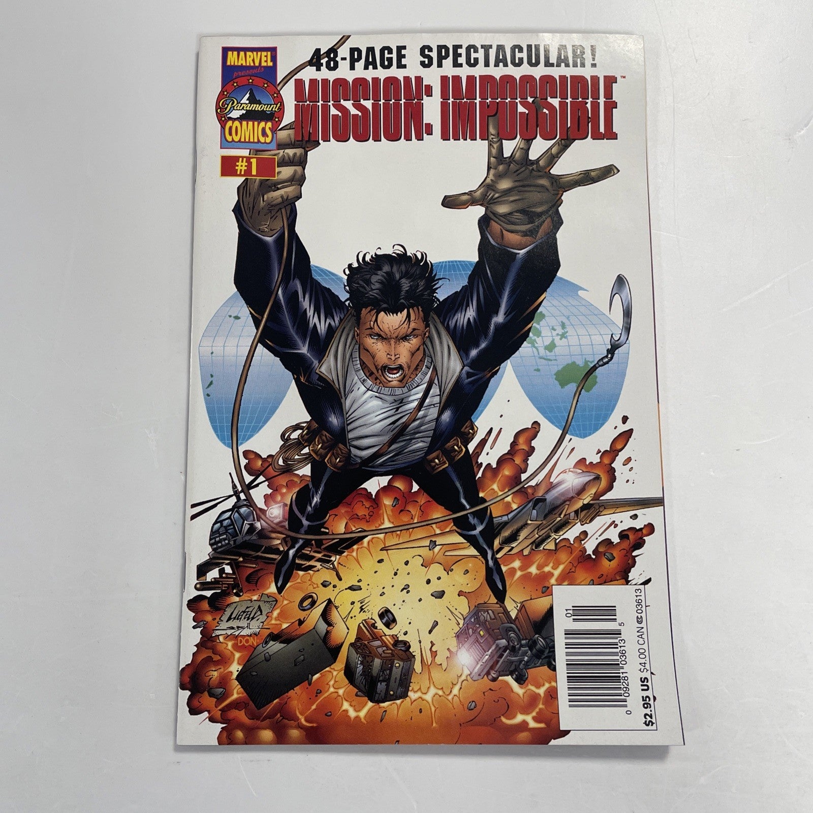 Mission Impossible #1 1996 Error/Recalled Version Tom Cruise0