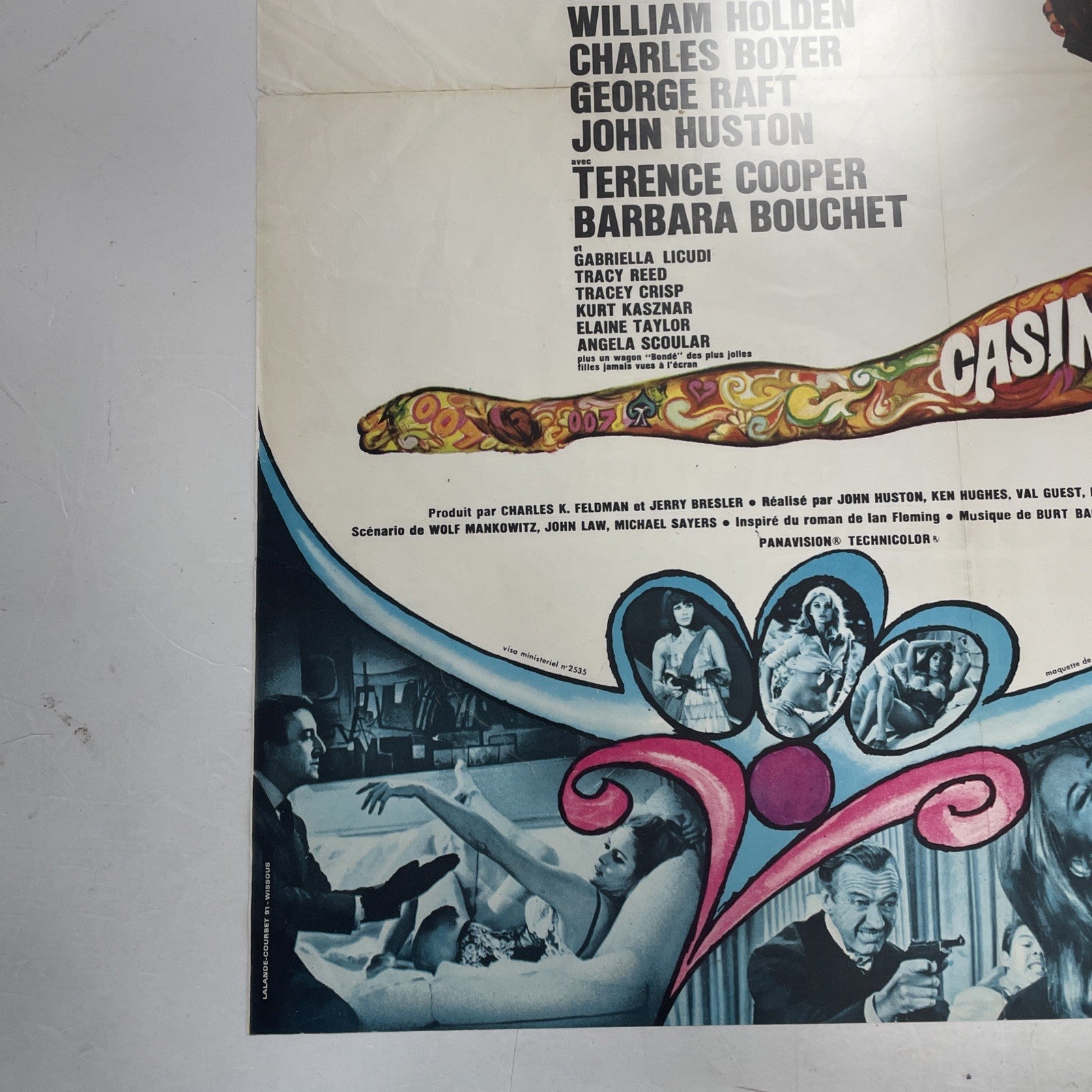JAMES BOND 007 CASINO ROYALE "1967"3
